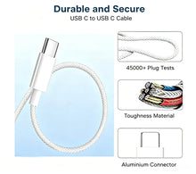 Carica l'immagine nel visualizzatore di Gallery, Cavo iPhone 18 17 16 15, Cavo USB C 60W 5M Cavo USB Type-C Ricarica Rapida Cavetto Caricatore Filo Type-C per iPhone 18 