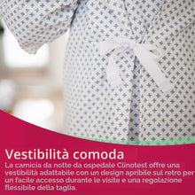 Carica l'immagine nel visualizzatore di Gallery, Clinotest, Camicia per paziente, camicia da notte/ospedale/camicia ospedaliera, taglia unica, motivo: stelle di colore b