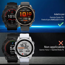 Carica l'immagine nel visualizzatore di Gallery, 4 Pezzi Vetro Temperato Compatibile per Garmin Fenix 9/8/8 Pro 51mm