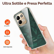 Carica l'immagine nel visualizzatore di Gallery, iVoler Cover Trasparente Anti Ingiallimento per Xiaomi Redmi 17 4G / 5G, [Antiurto di Grado Militare] HD Chiaro Custodia