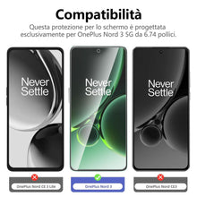 Carica l'immagine nel visualizzatore di Gallery, NEW'C Pellicola Vetro per OnePlus Nord 3 5G, in Vetro Temperato Antigraffio