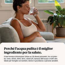 Carica l'immagine nel visualizzatore di Gallery, Test acqua potabile 18 in 1 - Kit analisi acqua potabile con 25 strisce