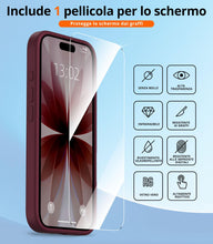 Carica l'immagine nel visualizzatore di Gallery, Vansdon Cover per iPhone 17, Custodia Slim in Silicone Liquido