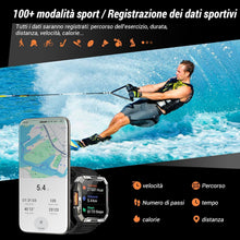 Carica l'immagine nel visualizzatore di Gallery, IOWODO Smartwatch Uomo con Torcia LED e Bussola, Batteria 900mAh 30 Giorni