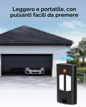 Carica l'immagine nel visualizzatore di Gallery, Telecomando Cancello per TO.GO 2VA, 4VA, 2 canali, 433.92 MHz, Rolling Code