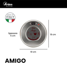 Carica l'immagine nel visualizzatore di Gallery, Ardes AMIGO Scaldino Elettrico Portatile con Potenza 550 W, Termostato di Sicurezza, Spia Luminosa e Copertura in Cotone