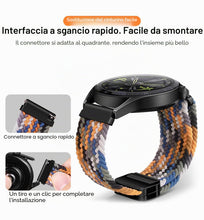Carica l'immagine nel visualizzatore di Gallery, GIOPUEY Cinturini Compatibile con Xiaomi Redmi Watch 5 Active/5 Lite, Cinturino in Morbido Nylon Intrecciato [Unisex] [T