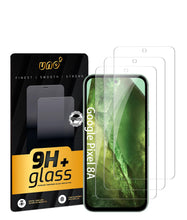 Carica l'immagine nel visualizzatore di Gallery, UNO' - Pellicola proteggi schermo in vetro temperato per Google Pixel 8a (6,1"), ultra resistente, durezza 9H, antigraff