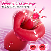 Carica l'immagine nel visualizzatore di Gallery, 5 in 1 Vibratoreper Donna Professionale, 10 Vibratore di Leccamento Sex Toys Donna con App AI, 3 Automatica 1 Suzione Ma