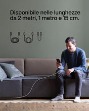 Carica l'immagine nel visualizzatore di Gallery, Belkin BoostCharge Cavo intrecciato da USB-C a USB-C da 2 metri per iPhone 15, iPhone 15 Pro, iPhone 15 Pro Max, iPhone 