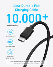 Carica l'immagine nel visualizzatore di Gallery, Anker superveloce caricatore USB C 45W cavi da 1,5m inclusi