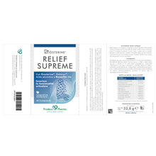 Carica l'immagine nel visualizzatore di Gallery, Prodeco Pharma Relief Biosterine Supreme Integratore Alimentare per Funzionalità Articolare 48 Compresse Senza Glutine