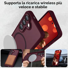 Carica l'immagine nel visualizzatore di Gallery, Magnetica Cover per Samsung Galaxy S25 Compatibile con MagSafe, Custodia per Samsung Galaxy S25 Traslucida Opaca Posteri