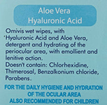Carica l'immagine nel visualizzatore di Gallery, Omivis Garze Oftalmiche Monouso con Acido ialuronico ed Aloe vera - 20 garze
