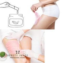 Carica l'immagine nel visualizzatore di Gallery, Cera depilatoria per microonde - morbida e cremosa - per pelli sensibili - efficace su peli molto corti - uso viso e cor