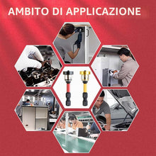 Carica l'immagine nel visualizzatore di Gallery, Set di 4 punte magnetiche PH2 da 1/4", punta cacciavite a posizionamento per gesso e pareti a secco, Regolazione Profond