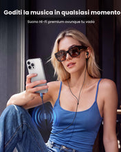 Carica l'immagine nel visualizzatore di Gallery, MOGOOD Adattatore USB C a Jack 3,5mm 0,12M DAC HiFi Presa Femmina TRRS