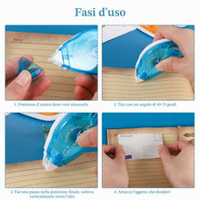 Carica l'immagine nel visualizzatore di Gallery, Yoosso Colla A Nastro Biadesivo, 6 Pezzi, 6 Mm X 6 M E 8 Mm X 8 M