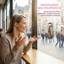Carica l'immagine nel visualizzatore di Gallery, 5 Pezzi Ventosa Per Telefono, Ventose Per Telefono In Silicone Per Cellulare, Accessori Per Autoadesivo Ventosa Per Tele