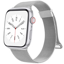 Carica l'immagine nel visualizzatore di Gallery, Amzpas Cinturino Compatibile per Apple Watch 45mm 44mm 46mm 42mm 41mm 40mm 38mm 49mm, Cinturino in Acciaio Inossidabile 