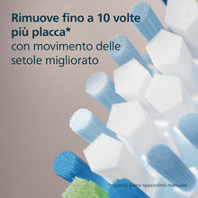 Carica l'immagine nel visualizzatore di Gallery, PHILIPS Sonicare C3 Premium Plaque Defence, testine di ricambio originali, bianco, confezione da 2, HX9042/87, Nuovo, 2 