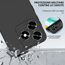 Carica l'immagine nel visualizzatore di Gallery, ZhuoFan Cover Compatibile con HONOR X5c Plus con 2 Pezzi Pellicola Vetro Temperato, Gomma Gel di Silicone Liquida Antiur