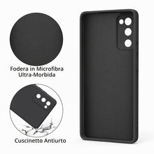 Carica l'immagine nel visualizzatore di Gallery, Tobfit Custodia per Samsung Galaxy S20 Fe/ S20 Fe 5G Cover, Custodia in Silicone Liquido Ultra Sottile con Fodera in Mor
