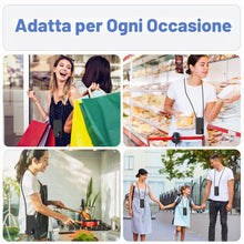 Carica l'immagine nel visualizzatore di Gallery, Cover per Samsung Galaxy A37 5G con Cordino, Morbido TPU Silicone Case con Laccio Tracolla, Regolabile e Rimovibile, Ant