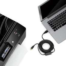 Carica l'immagine nel visualizzatore di Gallery, DeleyCON 10m USB 2.0 Attivo Cavo Della Stampante Con Amplificatore Di Segnale - USB2.0 Ripetitore Scanner per PC