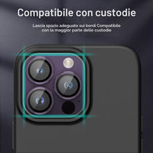 Carica l'immagine nel visualizzatore di Gallery, JETech Pellicola Fotocamera per iPhone 14 Pro/14 Pro Max, Viola Scuro