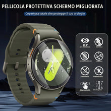Carica l'immagine nel visualizzatore di Gallery, Diruite 4 Pezzi Vetro Temperato per Samsung Galaxy Watch 7/6/5/4 44mm Pellicola Protettiva,HD Vetro Senza Bolle Protezio