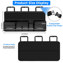 Carica l'immagine nel visualizzatore di Gallery, EINESIN Organizer per bagagliaio auto, con 9 tasche，105X52CM