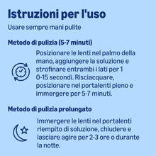 Carica l'immagine nel visualizzatore di Gallery, Healthcare by Amazon Soluzione tutto-in-uno per lenti a contatto morbide – Bio-tollerabile per occhi sensibili, 2 x 250 