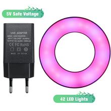 Carica l'immagine nel visualizzatore di Gallery, 42 LEDs Lampada per Piante a Spettro Completo Regolabile in Altezza, 1Pc