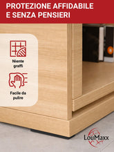 Carica l'immagine nel visualizzatore di Gallery, LouMaxx - Set di 20 piedini in plastica per mobili, dimensioni dei tacchetti 50 x 14 x 5 mm, tacchetti in plastica da av