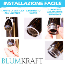 Carica l'immagine nel visualizzatore di Gallery, Adattatore per rubinetto miscelatore M18,5 - M22 per IKEA, GROHE, Neoperl TJ, filtro BRITA