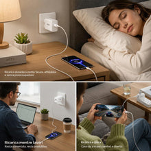 Carica l'immagine nel visualizzatore di Gallery, Caricatore 45W per Xiaomi, Cavo USB-C 1M, Ricarica Rapida