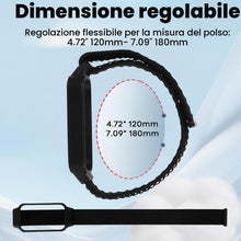 Carica l'immagine nel visualizzatore di Gallery, 3 Pezzi Cinturini Compatibili con Xiaomi Smart Band 9 Active, Cinturino in Nylon Traspirante per Xiaomi Smart Band 9 Act