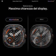 Carica l'immagine nel visualizzatore di Gallery, Spigen EZ Fit Vetro Temperato [2 Pezzi] per Samsung Galaxy Watch Ultra 2