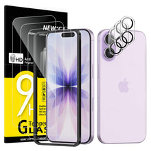 Carica l'immagine nel visualizzatore di Gallery, NEW'C Pellicola Vetro per iPhone 17 + Protezione Fotocamera Antigraffio