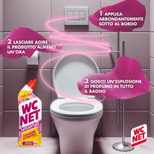 Carica l'immagine nel visualizzatore di Gallery, Wc Net Sensorial Pink Joy, Peonia e Muschio Bianco, 700 ml x 4