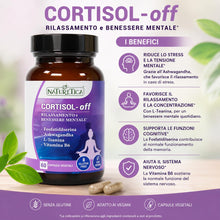 Carica l'immagine nel visualizzatore di Gallery, Naturetica CORTY-SOL-OFF 60 capsule vegetali da 753