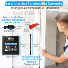Carica l'immagine nel visualizzatore di Gallery, ESYNiC 2PZ Pompa ad Aria per Finestre Carico massimo di 200KG Cuscini Gonfiabili ad Aria Materiale in TPU con 4 Cunei pe