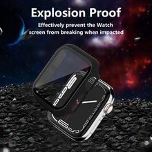 Carica l'immagine nel visualizzatore di Gallery, 4 Pezzi Cover Compatibile con Apple Watch SE 3 2 1 Series 6 5 4 44mm con Vetro Temperato, iWatch Case Protettore Schermo