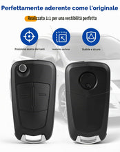 Carica l'immagine nel visualizzatore di Gallery, Guscio per chiave auto per Opel, Corsa, Astra Zafira, Meriva, Antara, Tigra, Signum Combo, 2 tasti, custodia di ricambio