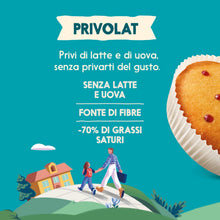 Carica l'immagine nel visualizzatore di Gallery, Misura Tortine con Ciliegia e Mirtillo Privolat | Senza Latte e Uova | Confezione da 290 grammi
