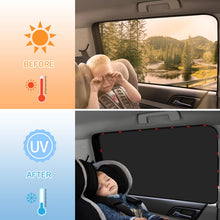 Carica l'immagine nel visualizzatore di Gallery, ZATOOTO Parasole de Auto (4 Pezzi), Tendine Auto Magnetiche per Bloccare Raggi UV e Calore