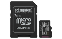 Carica l'immagine nel visualizzatore di Gallery, Kingston Canvas Select Plus Scheda di memoria microSD 128GB microSDXC Gen3 150MB/s A1 Adattatore SD incluso - SDCS3/128G