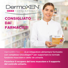 Carica l'immagine nel visualizzatore di Gallery, DERMOXEN Pelviplus Integratore Incontinenza Donna e Perdite Urinarie