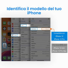 Carica l'immagine nel visualizzatore di Gallery, JETech Pellicola Protettiva Privacy per iPhone 12/12 Pro, 2 Pezzi